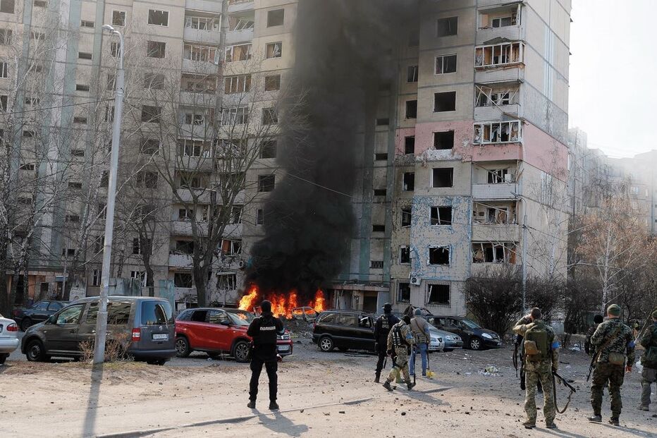 Ucrânia, guerra, destruição