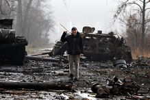 guerra, Ucrânia, destruição, Kiev