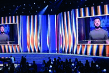 Zelensky discursa nos Grammy Awards