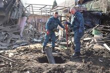 ucrânia, invasão russa, conflito, guerra, destruição, rocket