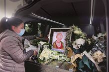 Melinha, funeral, homenagem, crematório