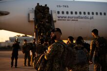 Militares, contingente, missão nato, portugueses
