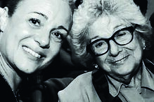 Carla Andrino agradeceu por “tanto” à “querida  e doce Eunice”, com quem contracenou 