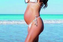 Catarina  Gouveia  está a desfrutar dos  últimos dias de gravidez 