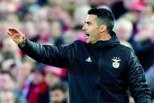 Nélson Veríssimo diz que esta é uma época falhada para o Benfica 