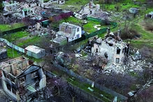 ucrânia, guerra, conflito, invasão russa, de Moshchun, destruição