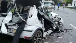 Colisão entre camião e carro provoca um ferido grave em Arouca 