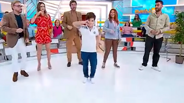 O 'menino-prodígio' da dança voltou ao Manhã CM