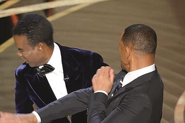 Will Smith dá estalada a Chris Rock