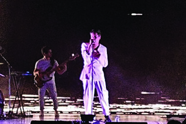 Ivo Lucas foi aplaudido pelo público presente na sala de espetáculos 