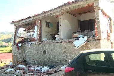 Explosão em casa causa um ferido em Ponte de Lima