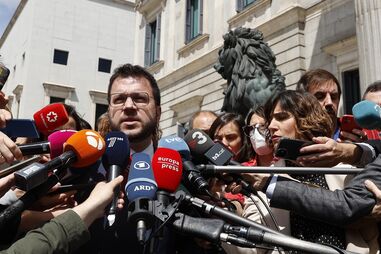 Pere Aragonès, Catalunha, Espanha