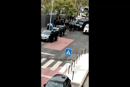 Mulher detida em ação de despejo nas Olaias em Lisboa