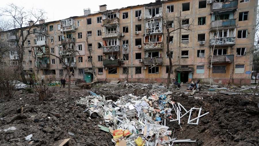 Destruição em Mariupol continua