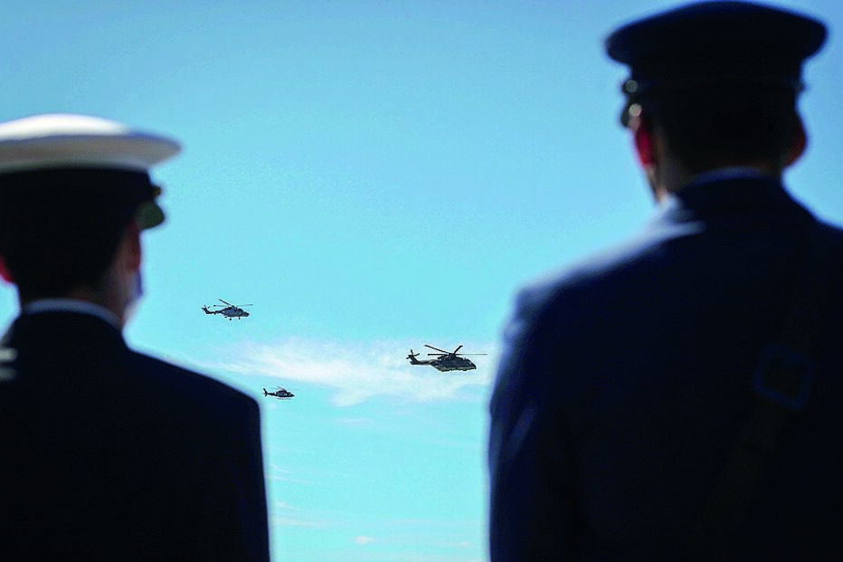 Helicópteros da Força Aérea e Marinha 