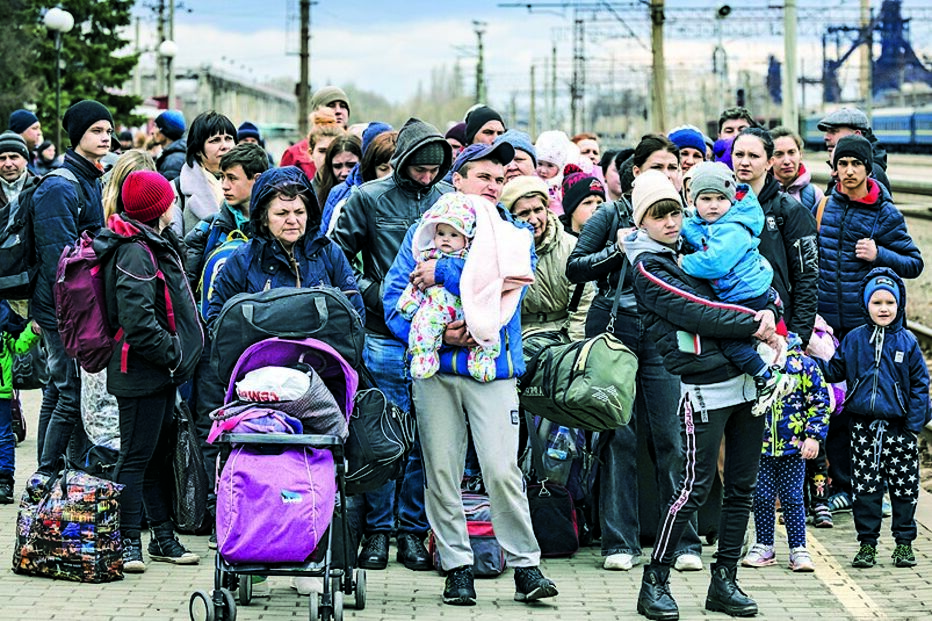 ucrânia, invasão russa, conflito, guerra, Donbass, população, refugiados