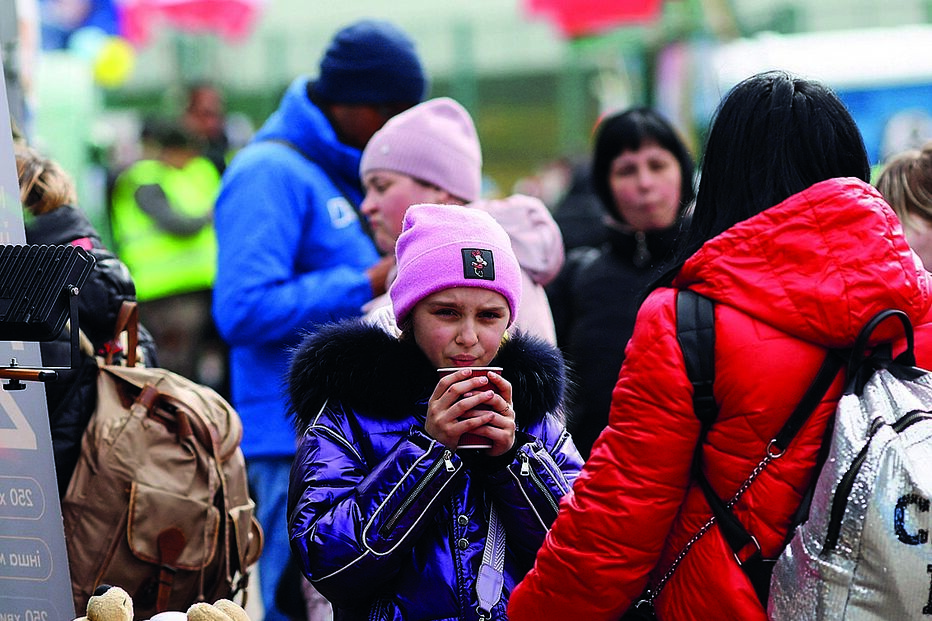refugiados, apoio, guerra, ucrânia