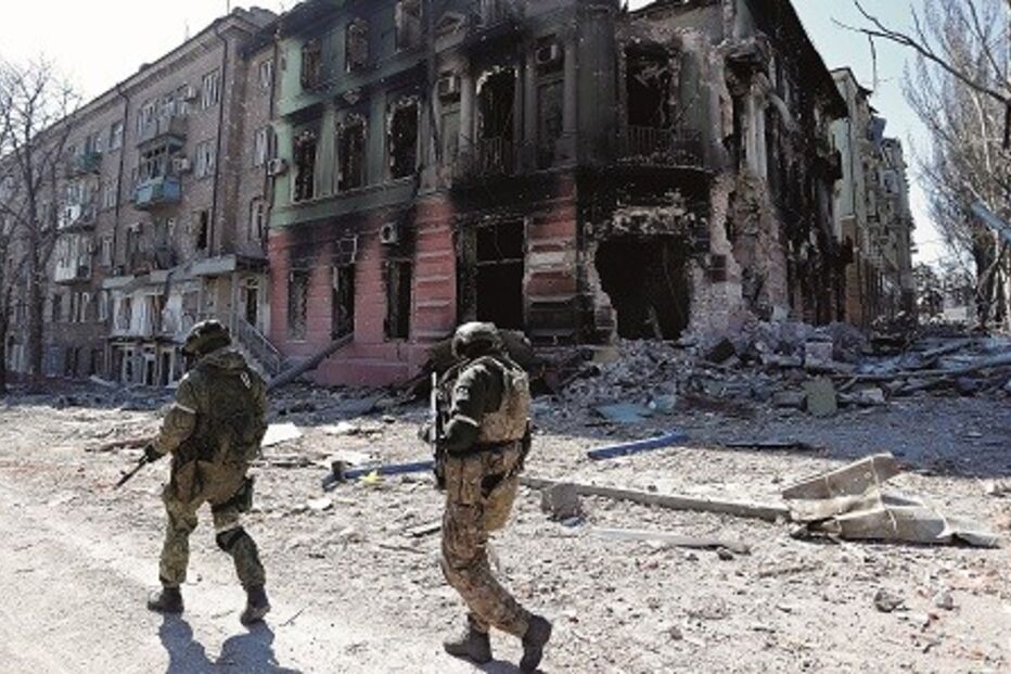 guerra, ucrânia, tropas, invasão russa, destruição, mariupol