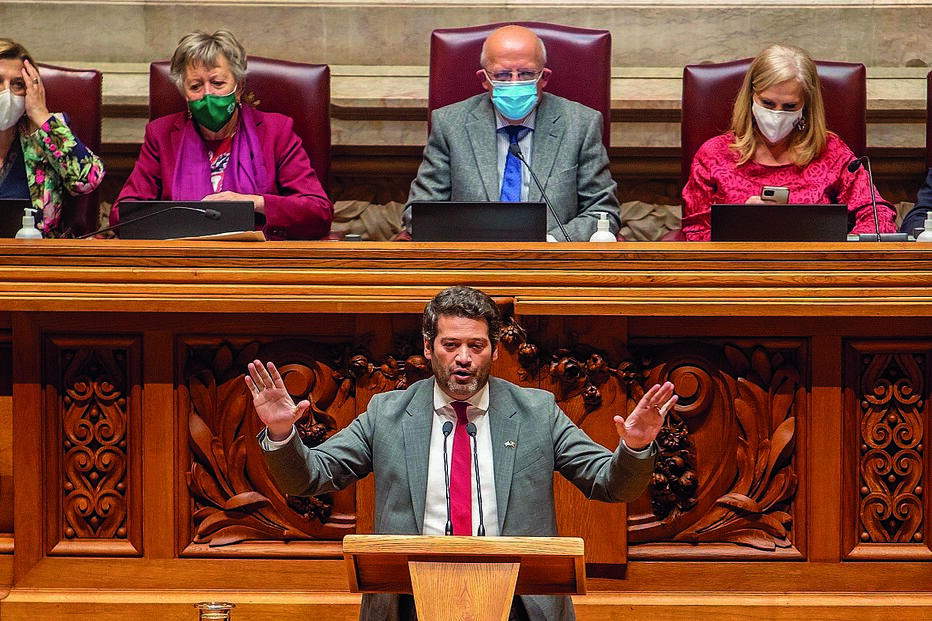 André Ventura, parlamento, chega