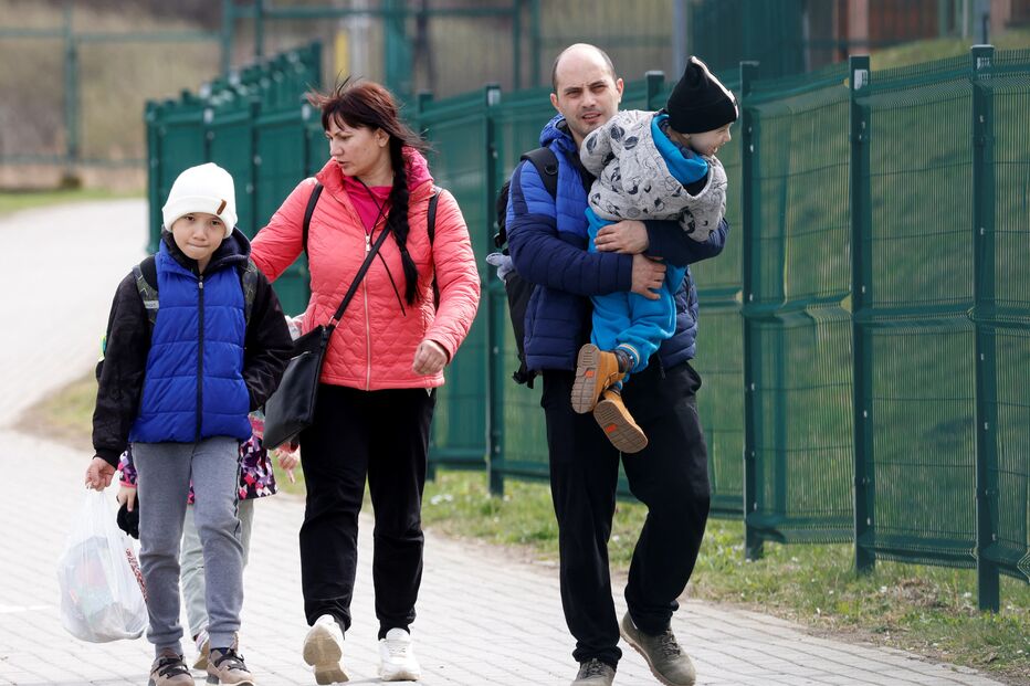 Refugiados ucranianos