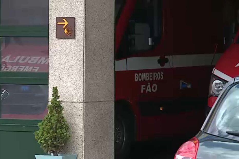 Homem dá soco a bombeiro e foge em Esposende