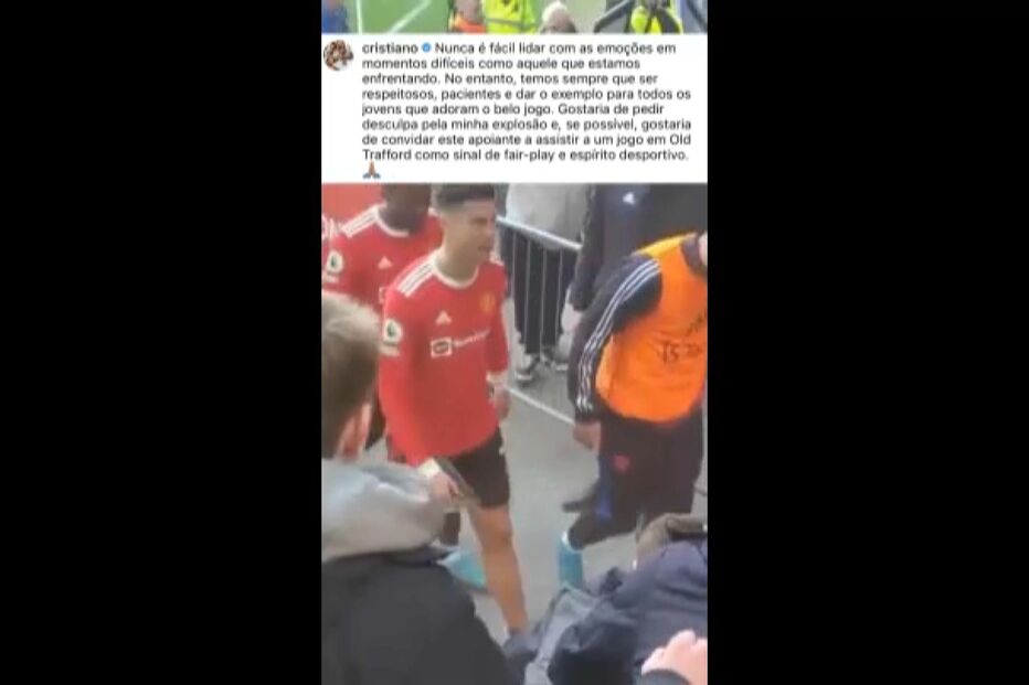 CR7 está a ser investigado por ataque de fúria contra jovem adepto que sofre de autismo