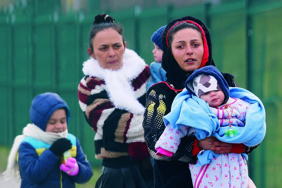 refugiados ucranianos, mulheres