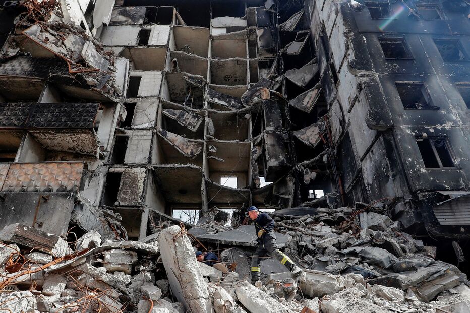 Destruição em Mariupol