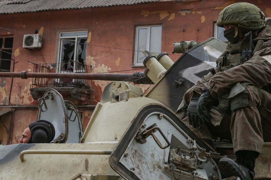 Destruição em Mariupol