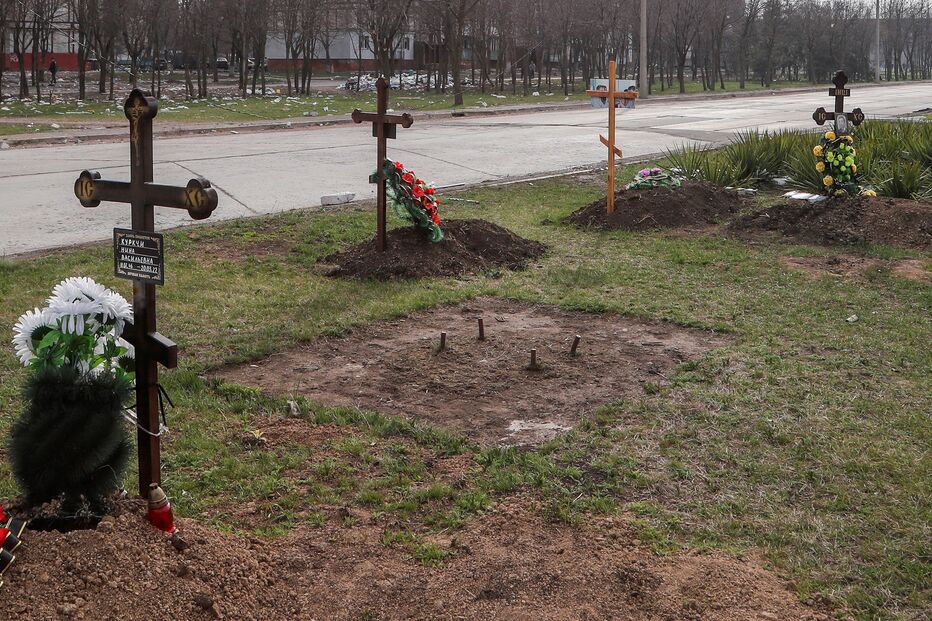 Destruição em Mariupol