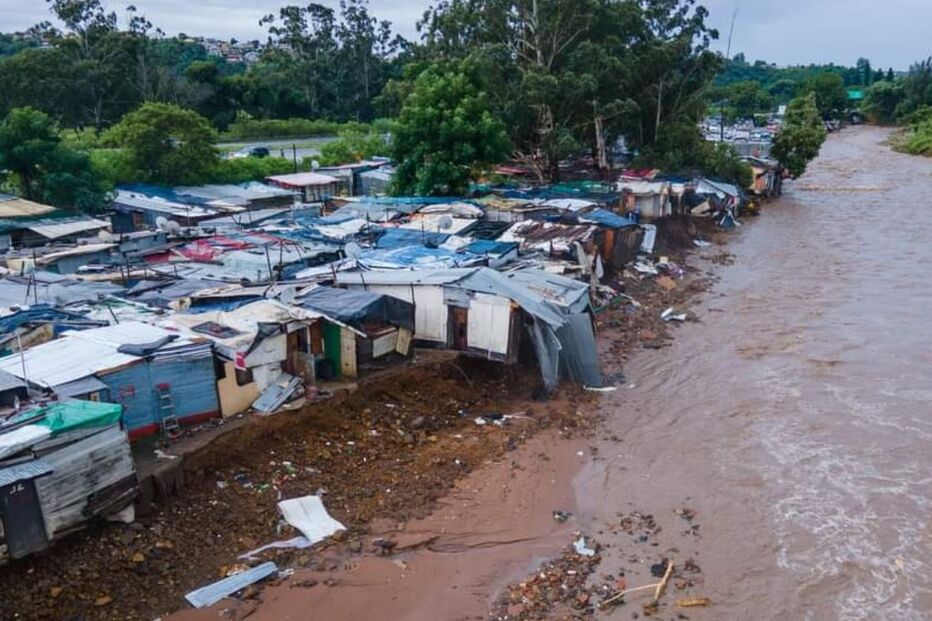 mau tempo, África do Sul