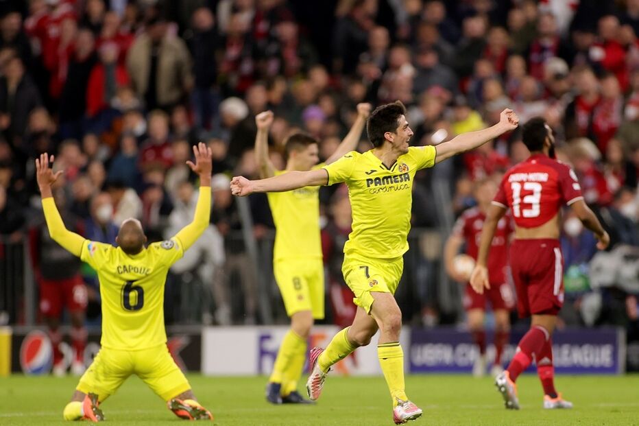 villarreal, bayern, liga dos campeões