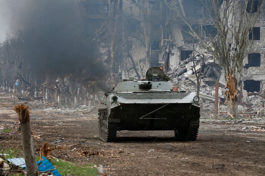 Destruição em Mariupol