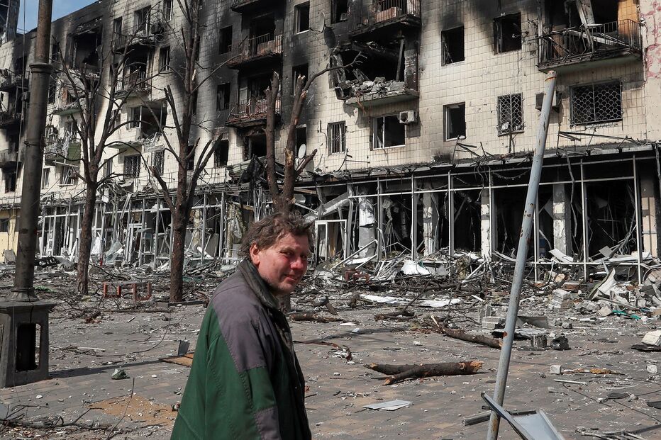 Destruição em Mariupol