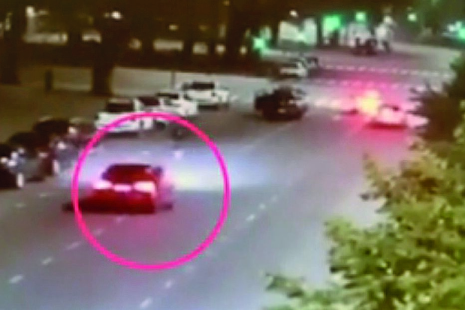 Vídeo divulgado mostra alegadamente o atropelamento de Magali