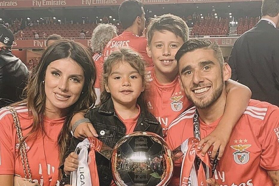 Magali Aravena e Salvio têm dois filhos em comum, Valentino e Chloé