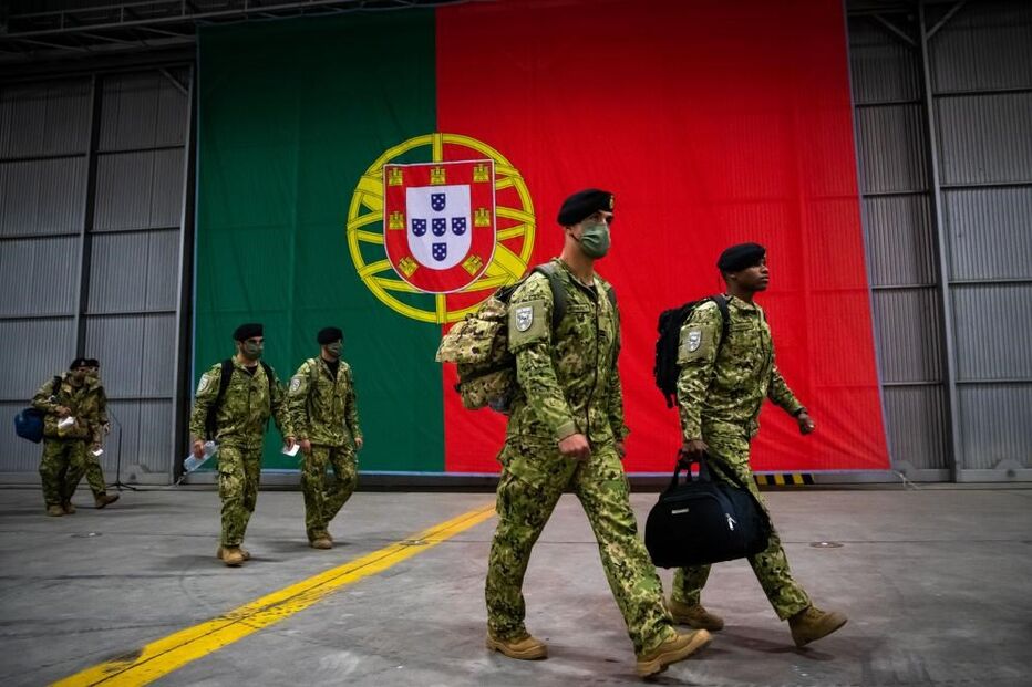 Militares, contingente, missão nato, portugueses
