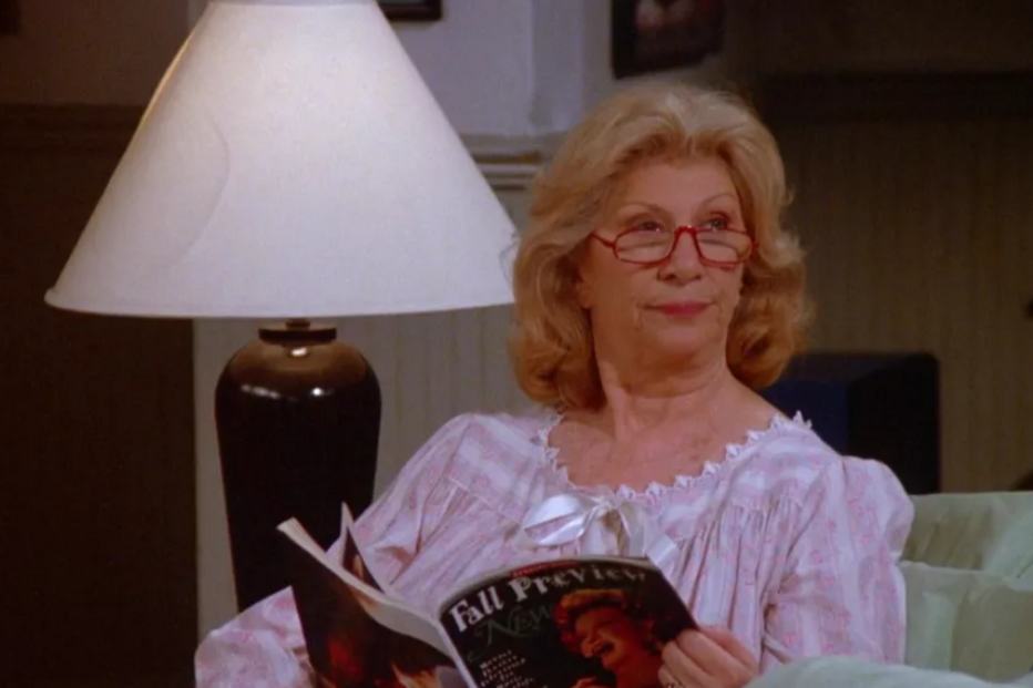 Liz Sheridan na série 'Seinfeld' 
