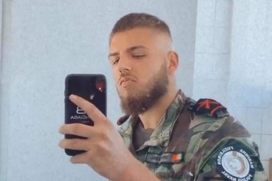 Vadym Hrynko, fuzileiro, está detido