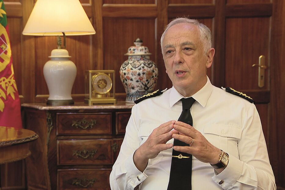 Almirante Silva Ribeiro tem 64 anos e é CEMGFA  desde 2018 