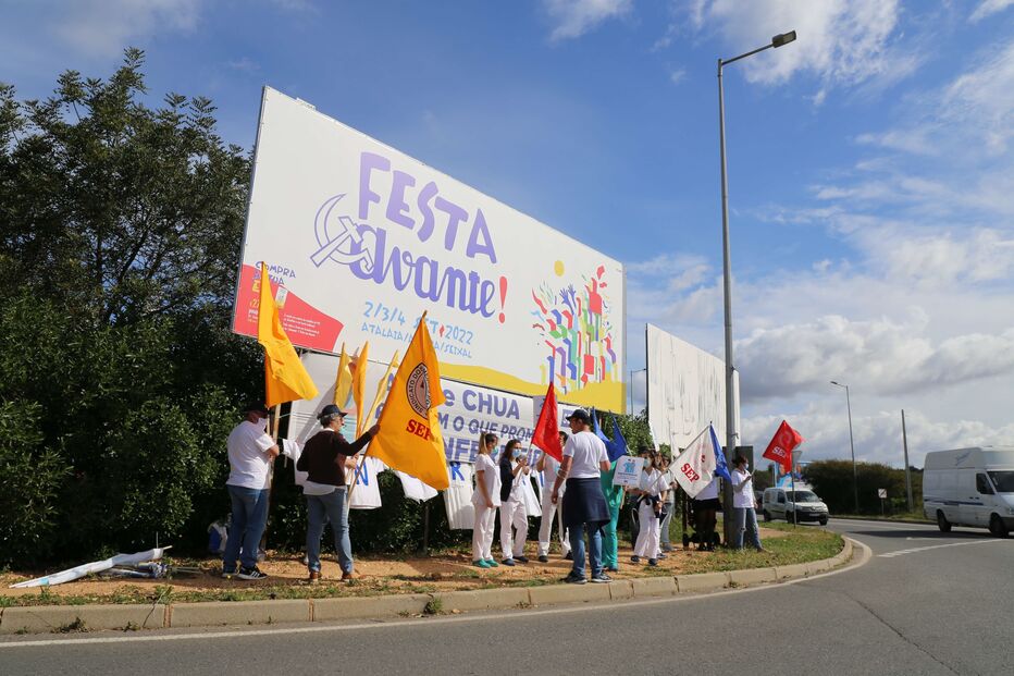 Protesto, enfermeiros