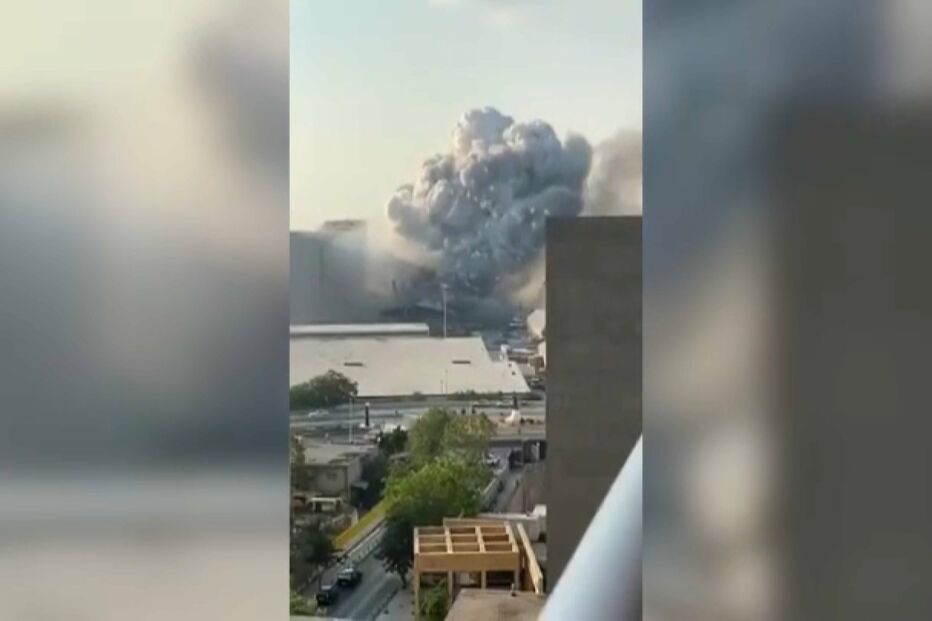 Explosão em Beirute