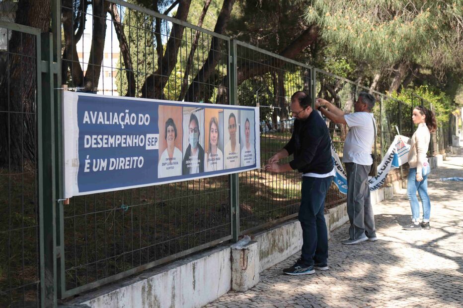enfermeiros, Faro, protesto