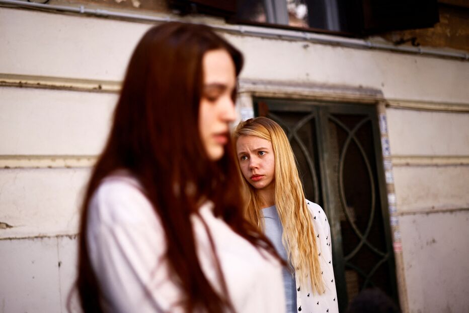 Yulya Fedosiuk, 29 anos e Kateryna Prokopenko, 27 anos