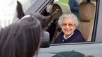 Sorridente e bem-disposta: Rainha Isabel II reaparece em público em espetáculo de cavalos