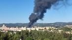 Incêndio deflagra numa fábrica em São João Madeira 
