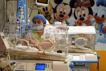 Nove bebés recém-nascidos na clínica privada em Marrocos
