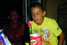 Renato Gonçalves em criança