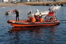 Pescadores resgatados na praia do Tonel, Sagres