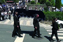 Alberto Soares, de 77 anos, foi uma das três vítimas mortais e foi esta quarta-feira a sepultar 